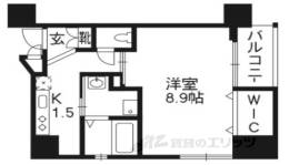 ベラジオ西陣聚楽401間取り図面