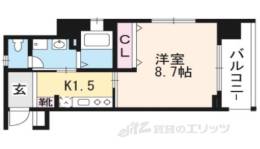 ベラジオ西陣聚楽間取り図面