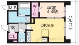 グラン・アミール御池間取り図面