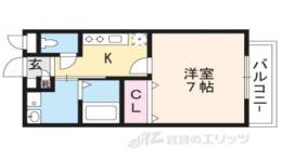 アムールエスぺランサ北白川間取り図面