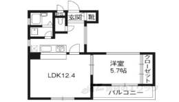 ホーユウパレス京都桂　間取り図面
