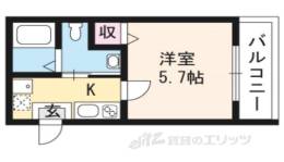 WEST9五条烏丸間取り図面