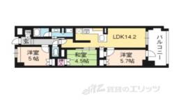 リソシエ四条クロスコート間取り図面