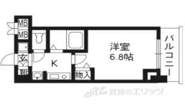 ベラジオ河原町御池間取り図面