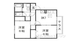 ヴェーデル２間取り図面