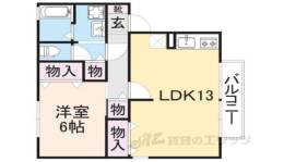 ヴェーデル２間取り図面