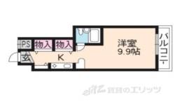 デトム・ワン烏丸五条間取り図面