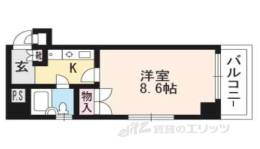 ＤＥＴＯＭ－１今出川通間取り図面