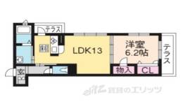 シャーメゾン伏水間取り図面
