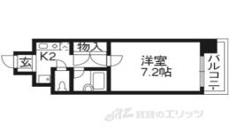 ＣＱレジデンス京都東山三条301間取り図面