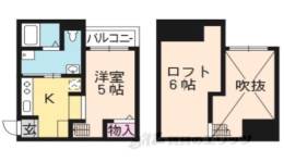 リーフコート桃山間取り図面