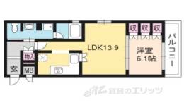 リーガル京都河原町四条南間取り図面