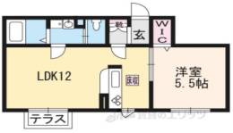 シャーメゾンルンガルノ間取り図面