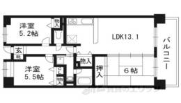 ファミールハイツ草津１番館間取り図面