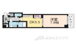 プレサンス京都四条大宮間取り図面