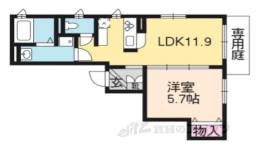 クローネ京都間取り図面