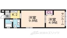 Ｏｐｔｉｍａ御所西藪之内町間取り図面