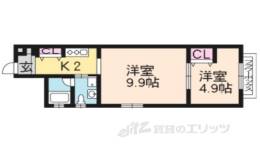 Ｏｐｔｉｍａ御所西藪之内町間取り図面