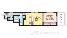 クレバメント太秦間取り図面