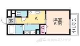 ベルリード西山天王山間取り図面