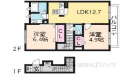 シャーメゾン膳所間取り図面