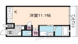 アクアプレイス京都西陣202間取り図面