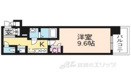 プレサンス京都四条大宮間取り図面