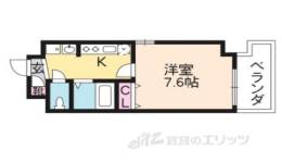 ビートル北白川　間取り図面