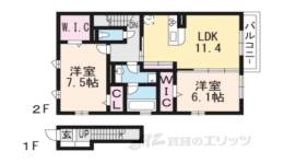 ラ・フルール間取り図面