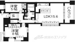ライオンズシティ烏丸通間取り図面