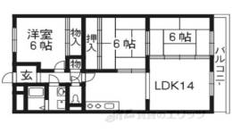 宇治大久保コープ間取り図面