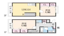 ＳＥＬＥＮＥ桂間取り図面