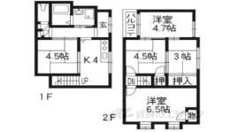 貸家間取り図面