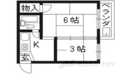 ハイツ桂南間取り図面