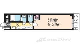 フラッティ千本今出川間取り図面