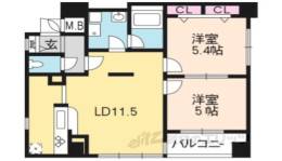 ティーグルブラン桂間取り図面
