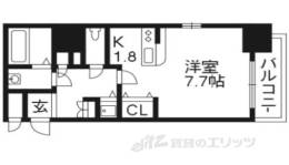 プレサンス京都四条堀川間取り図面