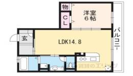エーデルハイム東香園間取り図面