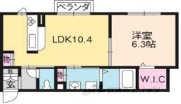 シャーメゾンＫｏｊｉｍａ間取り図面