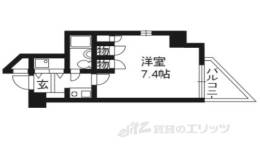 アクシルコート京都二条イースト間取り図面