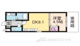 Ｒｅｓｉｄｅｎｃｅ二条洛中庵間取り図面