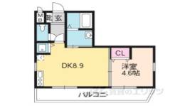 Ｒｅｓｉｄｅｎｃｅ二条洛中庵間取り図面