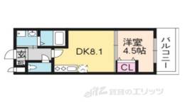 Ｒｅｓｉｄｅｎｃｅ二条洛中庵間取り図面