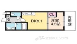Ｒｅｓｉｄｅｎｃｅ二条洛中庵間取り図面