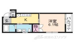 シエルコート北大路間取り図面