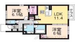 ディアコート間取り図面