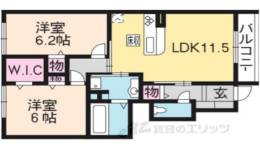 ロイヤルクレセント間取り図面
