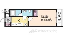 エクセレント二条城北間取り図面