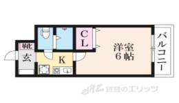 エスリード京都河原町第3間取り図面