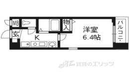 エイペックス京都新京極１間取り図面